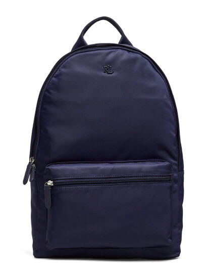 Lauren Ralph Lauren Nylon Medium Stevie Backpack - Navy - ONE SIZE
