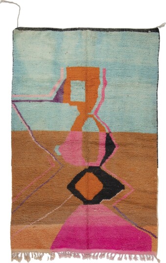 Kelim teppe Marokkansk Azilal 300 x 200 cm Størrelse: 300 x 200 cm