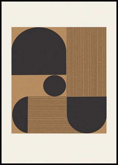 Geometric Harmony Plakat Plakat / 30x40cm Geometric Harmony Plakat Plakat / 30x40cm