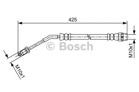 Bremseslange BOSCH 1 987 481 587 Bremseslange BOSCH 1 987 481 587