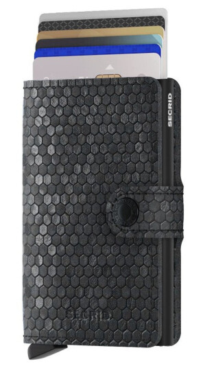 Secrid Miniwallet Hexagon Black