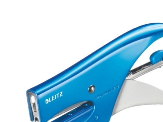 Leitz Wow 5531 15 Ark Blå Hvit Metall Plastikk 4,95 Cm Bakre