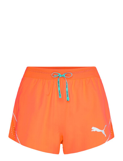 PUMA W Raceday Ultraweave 3 Split Short - Orange - XL PUMA W Raceday Ultraweave 3 Split Short - Orange - XL