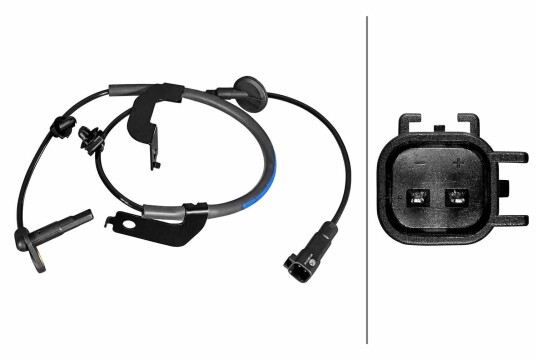Sensor, ABS HELLA 6PU 358 217-611 Sensor, ABS HELLA 6PU 358 217-611