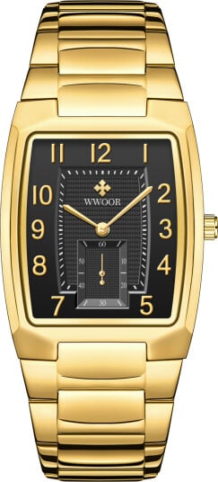 WWOOR Chronolux Gold Black