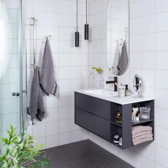 Arredo Flis Polar Hvit Matt 20x20 cm