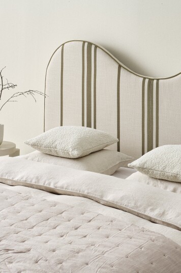 Jotex Sengegavl 160 Cm Beige/mørkegrå STRÅHOLMEN 1722416010