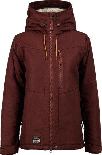 Lundhags Women"s Järpen Pile Jacket  Burgundy XL