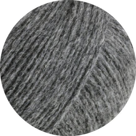 Lana Grossa Cashmere Pure Garn 06 Grå Melert