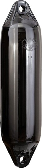 Polyform Fender F serie sort   F6   1090 mm   290 28 mm   60 l