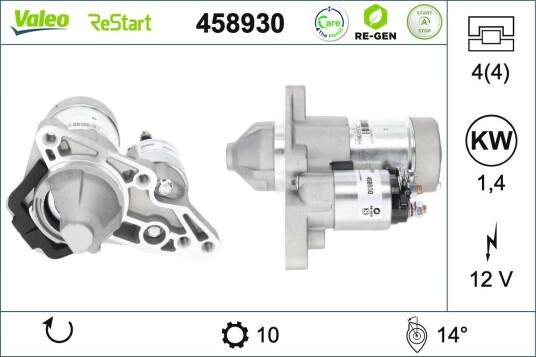 Starter VALEO 458930