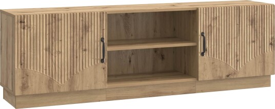 TV skap Artisan eik 150 x 31 x 47 cm Konstruert tre TV skap Artisan eik 150 x 31 x 47 cm Konstruert tre
