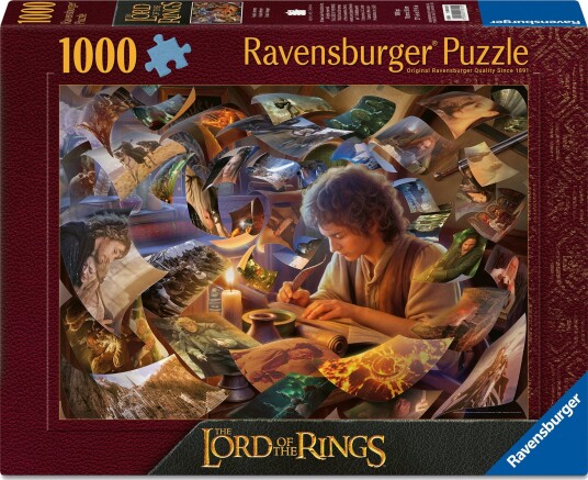 Ravensburger Puslespill 1000 Brikker Ringenes Herre: Frodos Reise Ravensburger Puslespill 1000 Brikker Ringenes Herre: Frodos Reise
