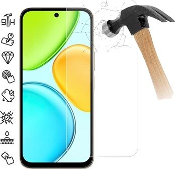Honor X6e Beskyttelsesglass - 9H - Case Friendly - Gjennomsiktig