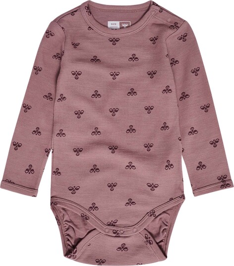 Hummel Bambo body i ull/bambus Twilight Mauve Hummel Bambo body i ull/bambus Twilight Mauve
