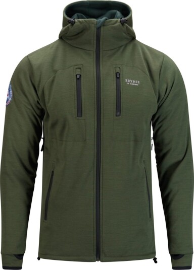 Brynje Unisex Antarctic Jacket With Hood Caktus L Brynje Unisex Antarctic Jacket With Hood Caktus L