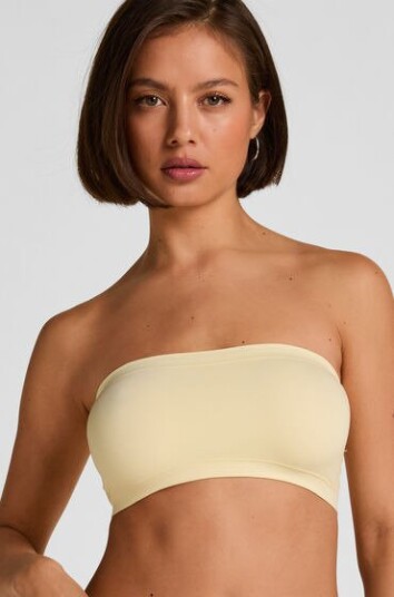 Hunkemöller Dide Bandeau bralette Gul