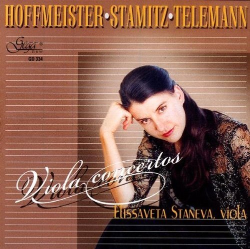 Elissaveta Staneva, Iliana TodorovaBaycheva, Franz Anton Hoffmeister, Plovdiv Thracian Chamber Orchestra  Viola Concertos  CD