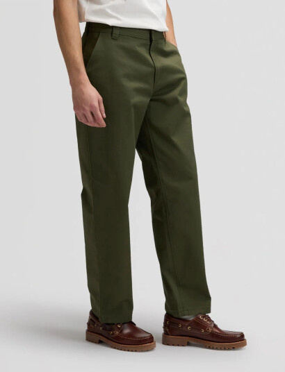 Lee Jeans Loose Workwear Chino   Green   36 x 32