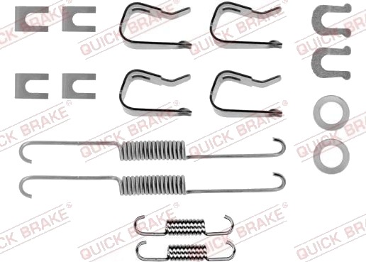 Tilbehørsett, bremsesko QUICK BRAKE 105-0549