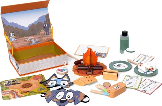 Bluey Bluey Rolebook Camping - MULTI - One Size