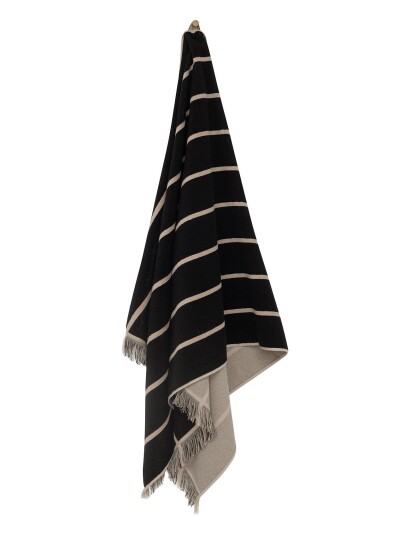 Høie of Scandinavia Hvaler Bath Towel - Black - 85X165CM