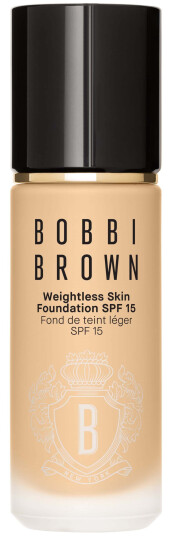 Bobbi Brown Weightless Skin Foundation SPF 15 med naturlig matt finish, 30 ml - Neutral Warm Ivory