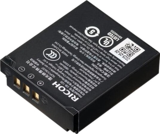 Ricoh DB-120, Ricoh, 1800 mAh, 3,85 V, Lithium-Ion (Li-Ion)