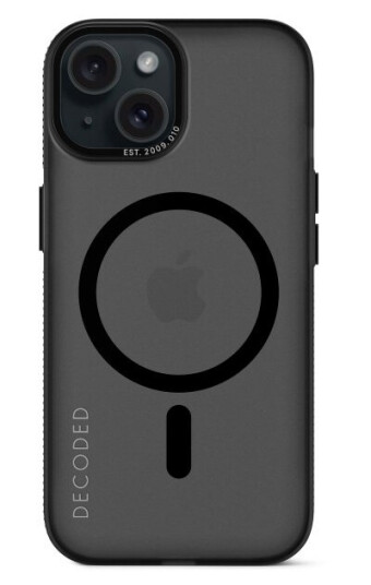 Decoded D24ipo15bct2fk, Etui, Apple, Iphone 15, 15,5 Cm (6.1"), Sort, Gjennomsiktig