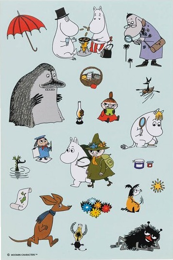 MoominArabia Mummi klistremerker Karakter 2 MoominArabia Mummi klistremerker Karakter 2