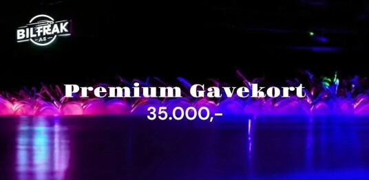 Premium Gavekort – Velg mellom 2000 og 50 000 kr