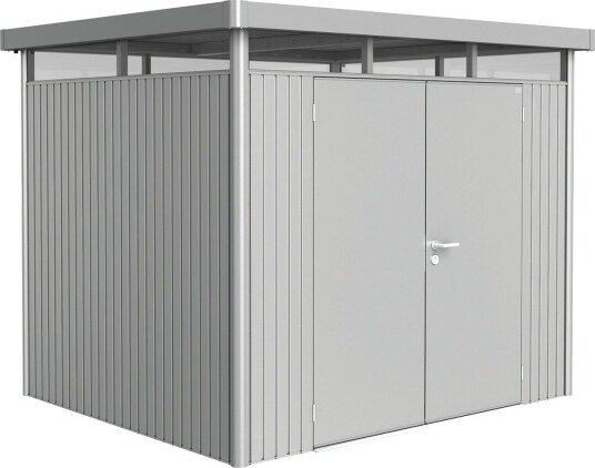 BIOHORT UTEBOD HIGHLINE H3 2 DØRER SØLV METALLIC