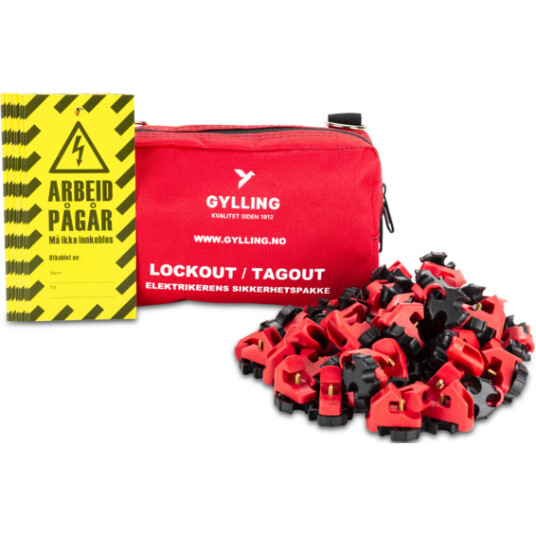Gylling Teknikk Lockout Universal 60 Stk Gylling Teknikk Lockout Universal 60 Stk