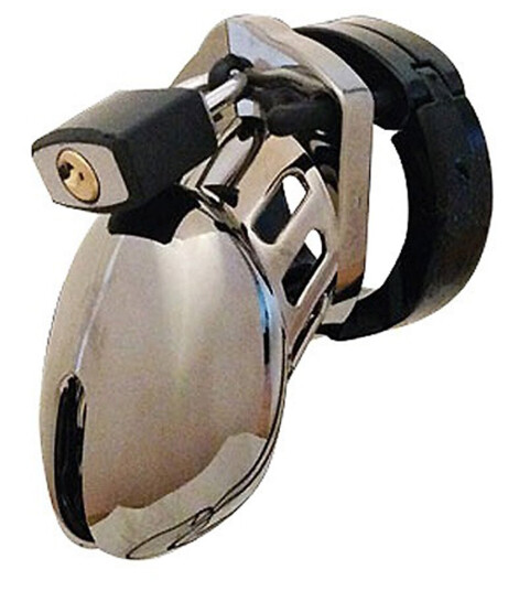 CB-6000S Krom Kyskhetsbelte (6,35 cm) - Sølv