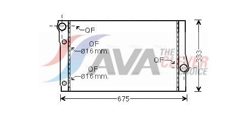 Radiator AVA Clever Choice BW2410 Radiator AVA Clever Choice BW2410