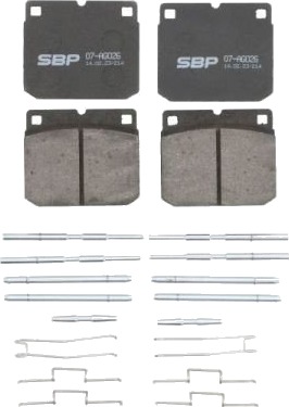 SBP 07 AG026 Bremseklosser
