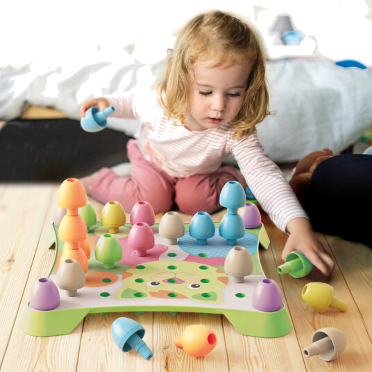 Quercetti Play Eco+ Jumbo Peggy Evo 41 pcs