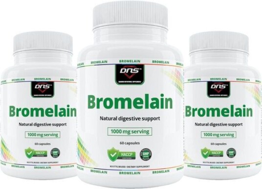 DNS 3-Pack Bromelain - 3 X 60 Kapsler DNS 3-Pack Bromelain - 3 X 60 Kapsler