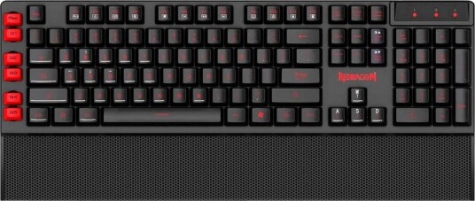 Redragon Yaksa K505 RGB Gamingtastatur Membran Svart