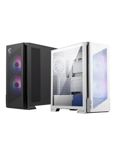 MSI MPG Velox 300R Airflow PZ Midi Tower Kabinett Hvit med Herdet Glass MSI MPG Velox 300R Airflow PZ Midi Tower Kabinett Hvit med Herdet Glass