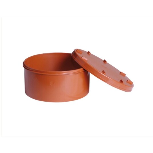 Pipelife Ters Med Skrulokk 125mm