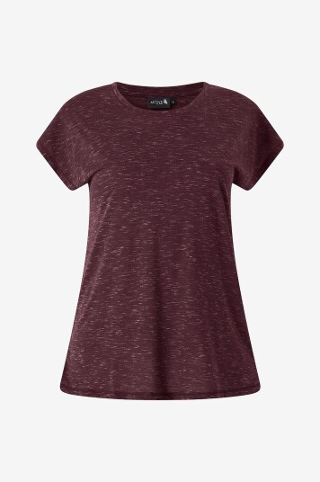 Zizzi Trenings t skjorte Abex S/S Loose T shirt Rød Zizzi Trenings t skjorte Abex S/S Loose T shirt Rød