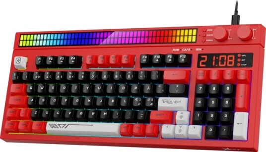 Next KD5 tastatur rød