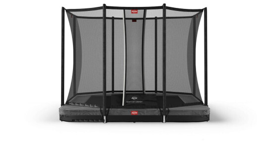 BERG Toys Berg Ultim Favorit Inground 280 Grå Med Sikkerhetsnett Comfort 280x190 cm Grå