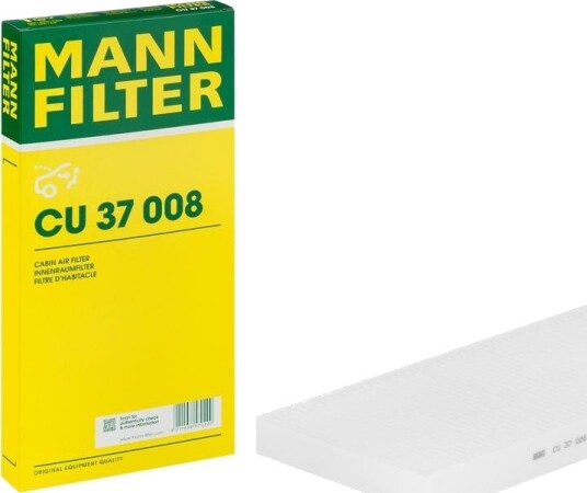 MANN-FILTER CU 37 008 Kupefilter MANN-FILTER CU 37 008 Kupefilter