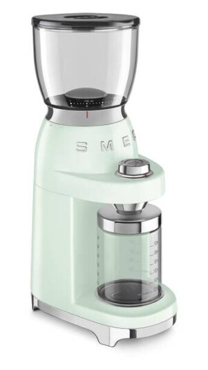Smeg CGF01 Kaffekvern, Pastell Grønn