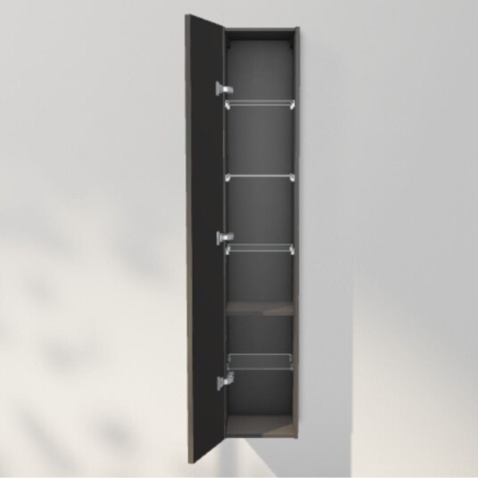 INR Iconic Nordic Rooms Sense 30/30 Høyskap Carbon Grey / 30cm Venstre Hengslet INR Iconic Nordic Rooms Sense 30/30 Høyskap Carbon Grey / 30cm Venstre Hengslet