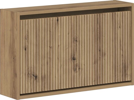 vidaXL Vegghengt skoskap ARNHEM 71 x 17 x 43 cm Konstruert tre