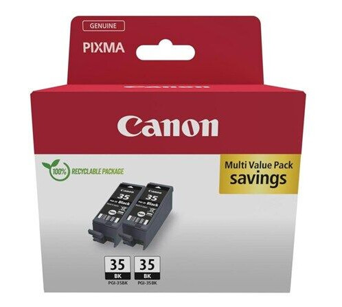 Canon PGI 35BK Twin Pack - Blekkpatron Svart