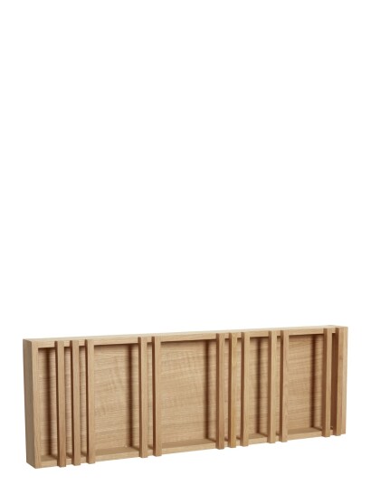 Hübsch Column Magasinholder - Cream - ONE SIZE